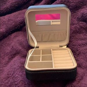 NONE WT-2-BLACK 1- SILVER ZIPPER CLOSED FOR TRAVEL